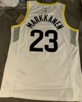 NBA Utah Jazz Lauri Markkanen 2022-23 blanc Maillot